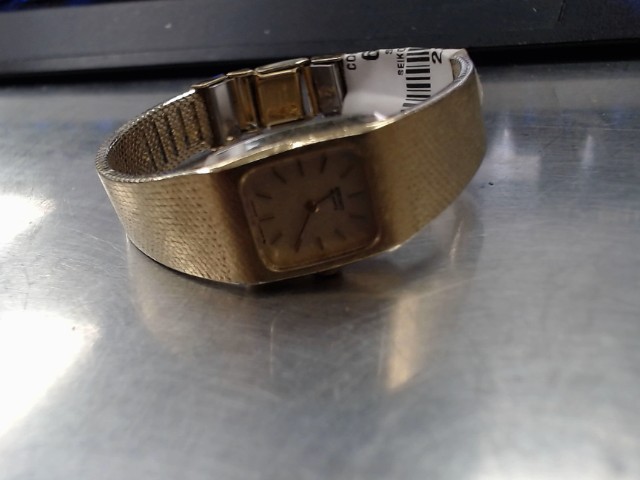 Montre seiko quartz dor�e