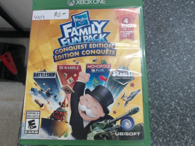 Hasbro family fun pack conquest edition