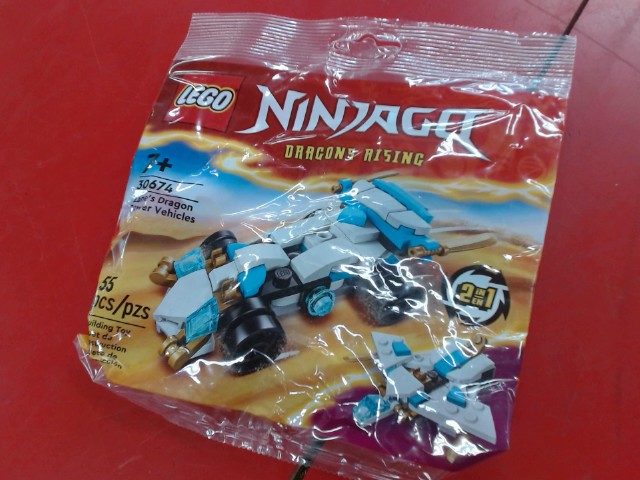 Lego zane's dragon power vehicles 55 pcs