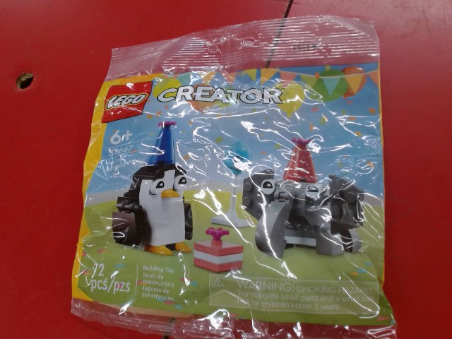 Lego creator animal birthday party 72 pc