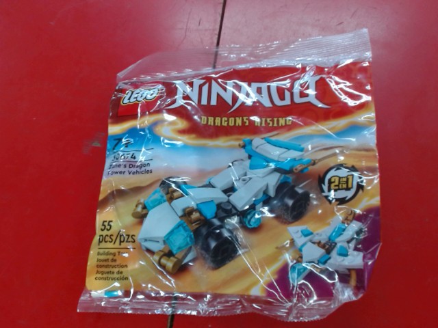 Lego zane's dragon power vehicles 55 pcs