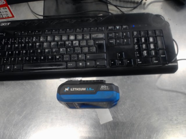 Bat mastercraft 1.5ah