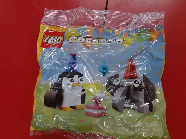Lego creator animal birthday party 72 pc