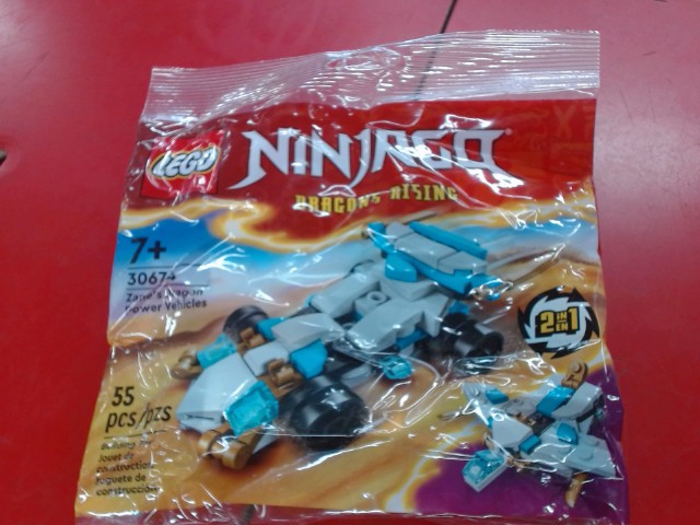 Lego zane's dragon power vehicles 55 pcs