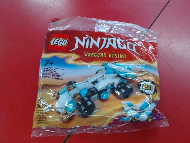 Lego zane's dragon power vehicles 55 pcs