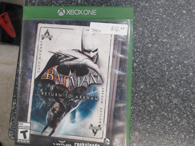 Batman return to arkham