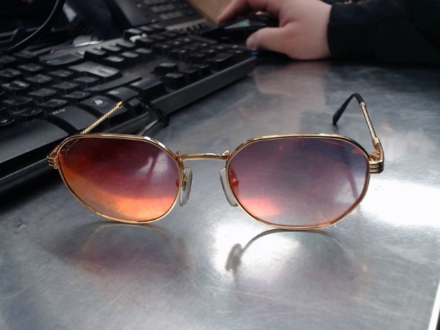 Lunettes vintage frames rouges