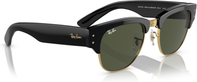 Rayban mega clubmaster blk shn sunglasse