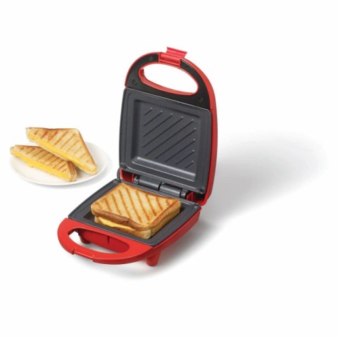Mini sandwich maker rouge