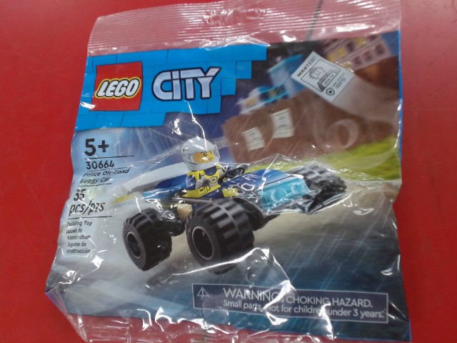 Lego police off-road buggy car
