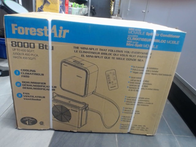 Air climatiser 8000 btu neuf 3in1