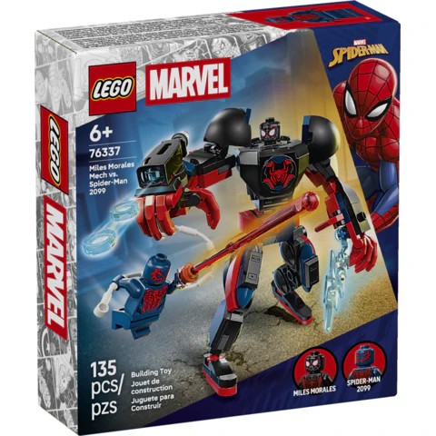 Miles morales vs spiderman lego new
