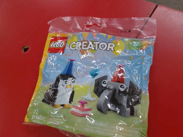 Lego creator animal birthday party 72 pc