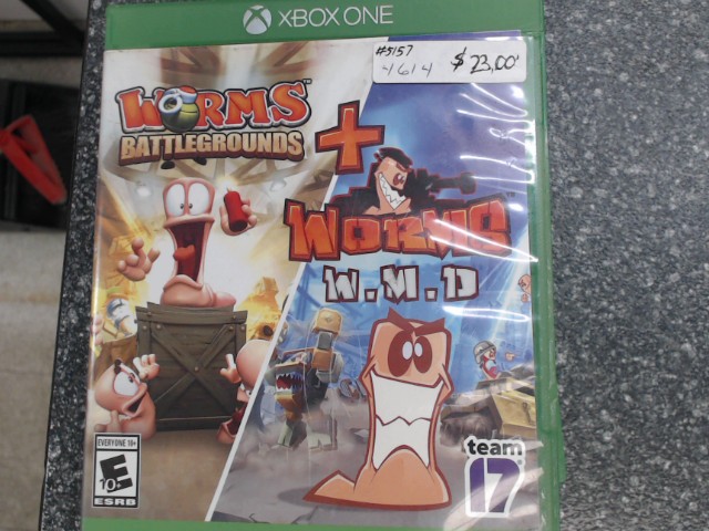 Worms battlegrounds/ worms w.m.d