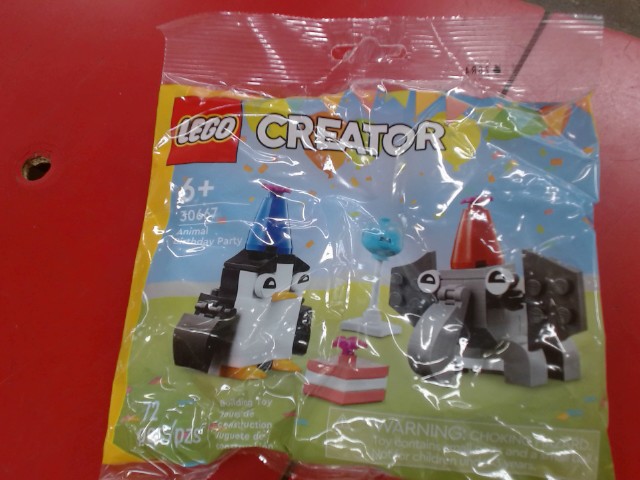 Lego creator animal birthday party 72 pc