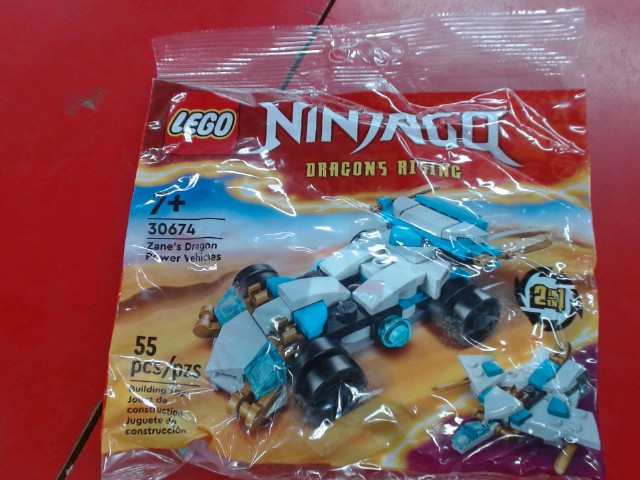 Lego zane's dragon power vehicles 55 pcs