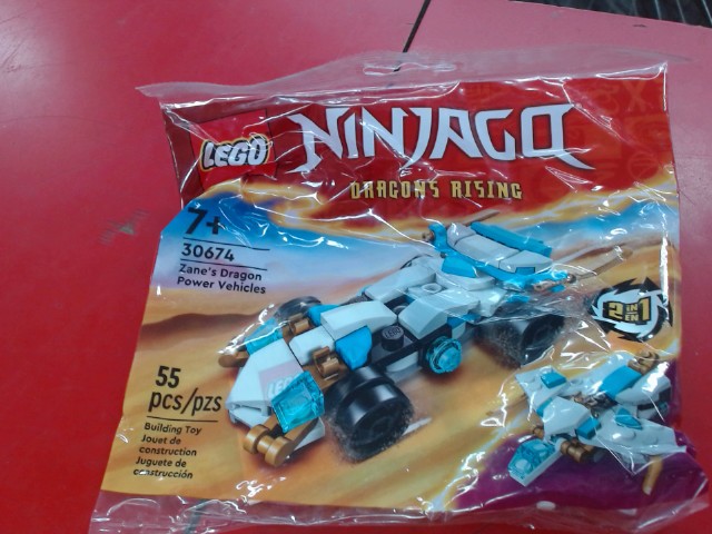 Lego zane's dragon power vehicles 55 pcs