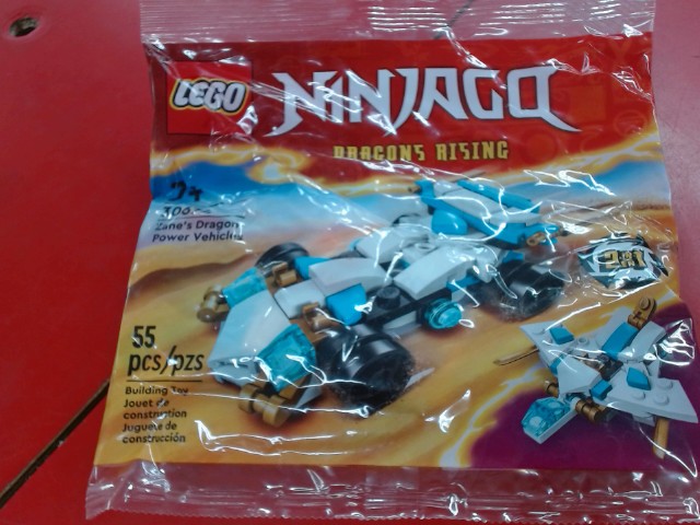 Lego zane's dragon power vehicles 55 pcs