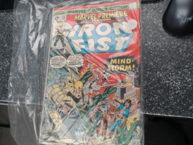 Marvel comics premiere iron fist