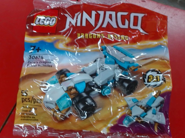 Lego zane's dragon power vehicles 55 pcs