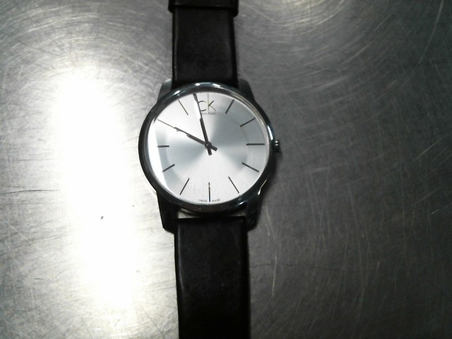 Montre homme calvin klein band noir