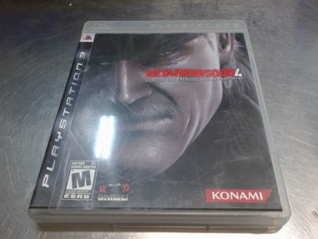 Metal gear solid 4