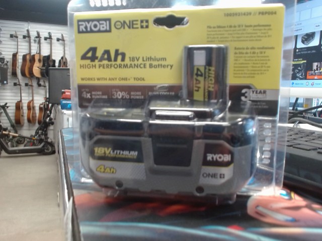 Battery ryobi 4ah
