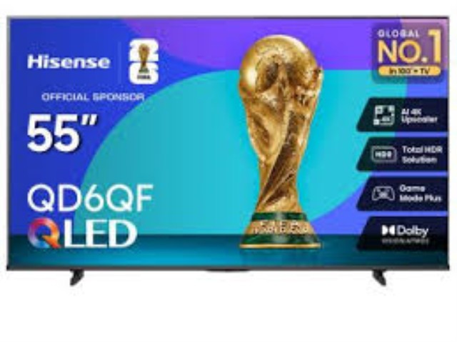 Tv hisense dans la boite