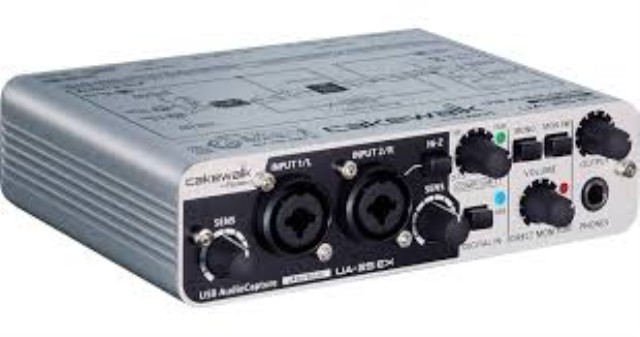 Interface audio cakewalk ua-25ex