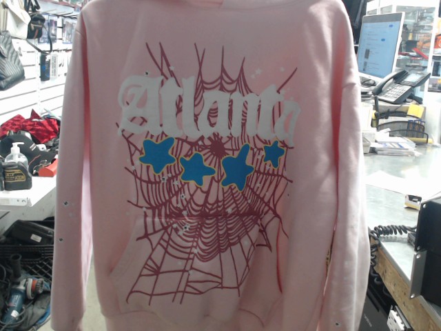 Sp5der hoodie rose fake