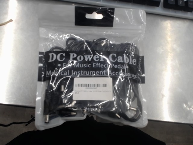 Alimentation cable pour p�dales a effet