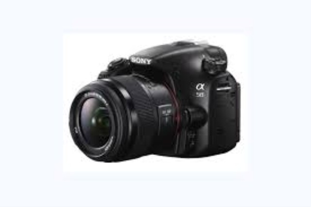 Camera sony avec deux lantille