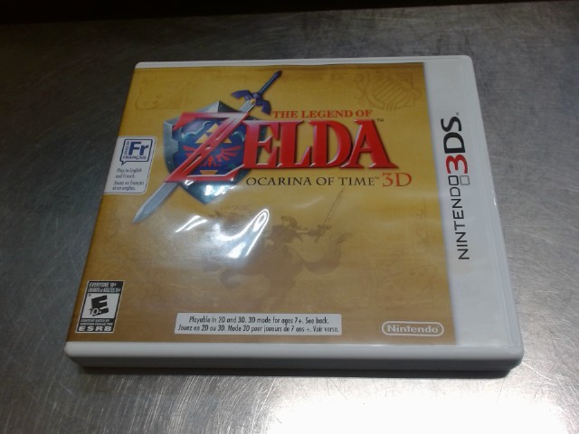 The legend of zelda ocarina of time 3d