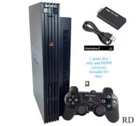 Playstation 2 fat avec manette et fil