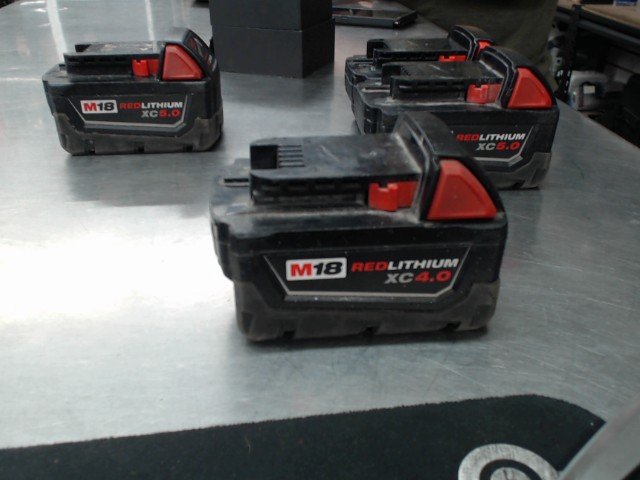 Batterie milwaukee 4ah