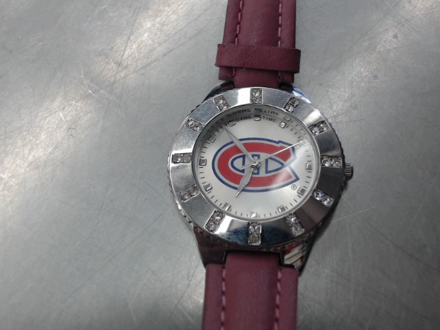 Montre canadiens de montreal rose