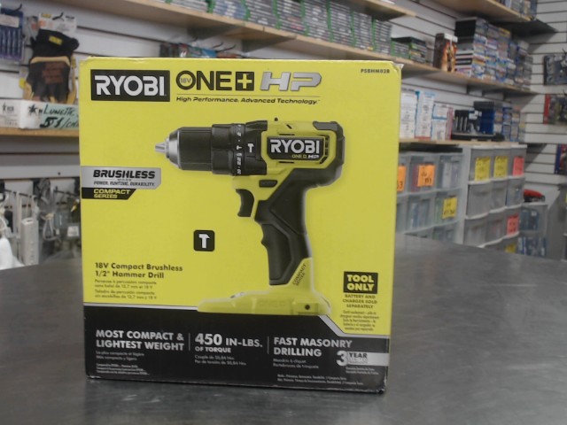 Drill 18v no batterie/chrg (neuf)