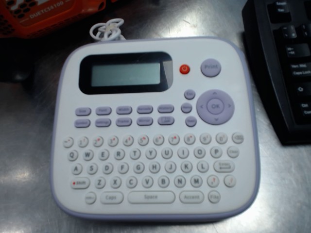 Desktop label printer