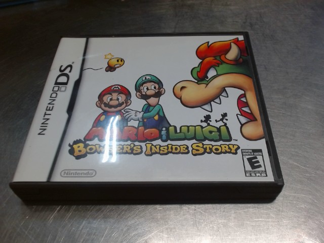 Mario and luigi bowser's inside story