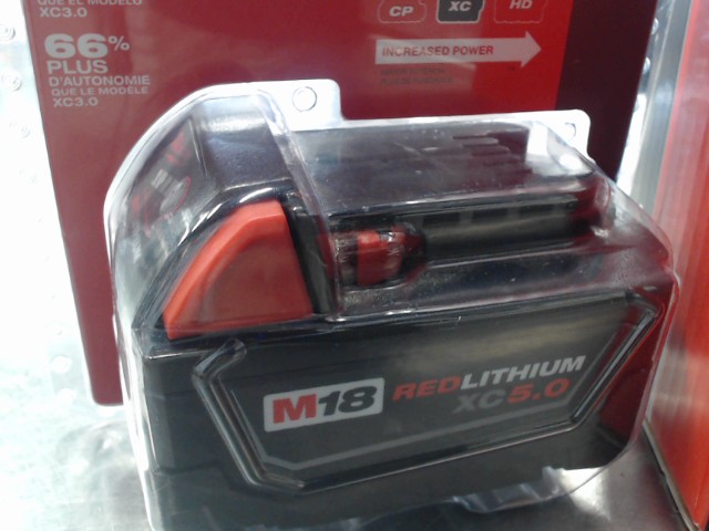 Batterie milwaukee 5.0ah neuf
