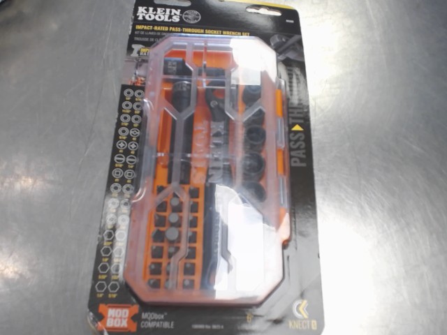 Impact rated socket wrench set