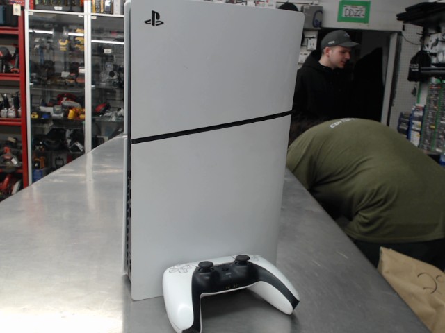 Console ps5 avec manette et fils