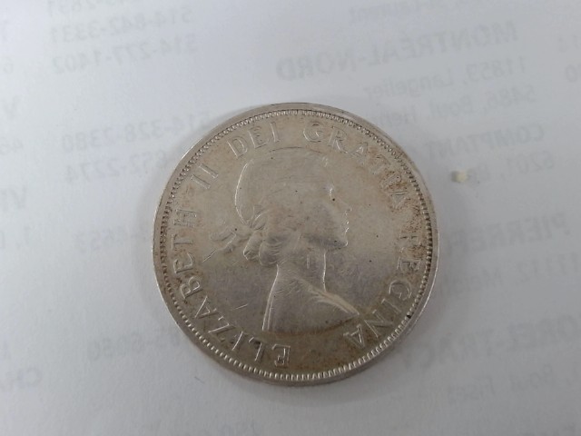 1959 dollar canadien en argent 23.2g