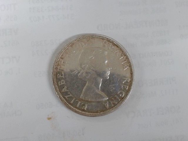 1963 dollar canadian en argent 23.4g