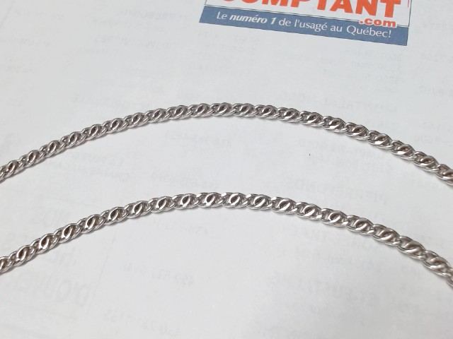Chaine en argent 10.5g