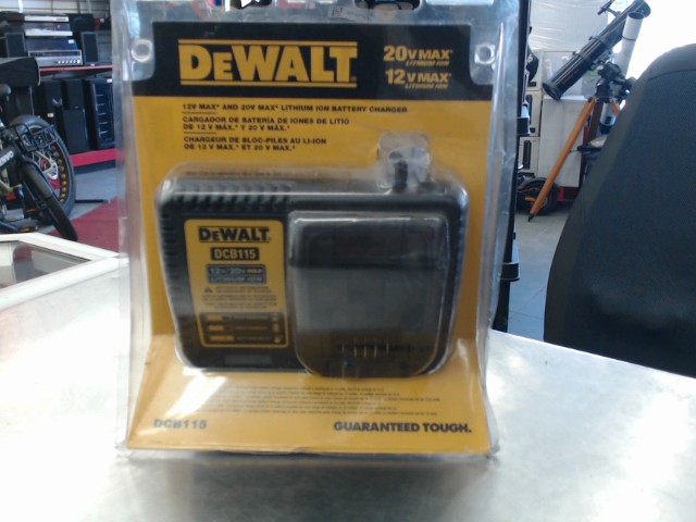 Chargeur dewalt neuf 12v/20v