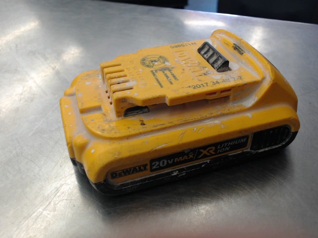 Batterie dewalt 2.0ah avec platre