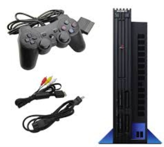 Ps2 avec manette et fil