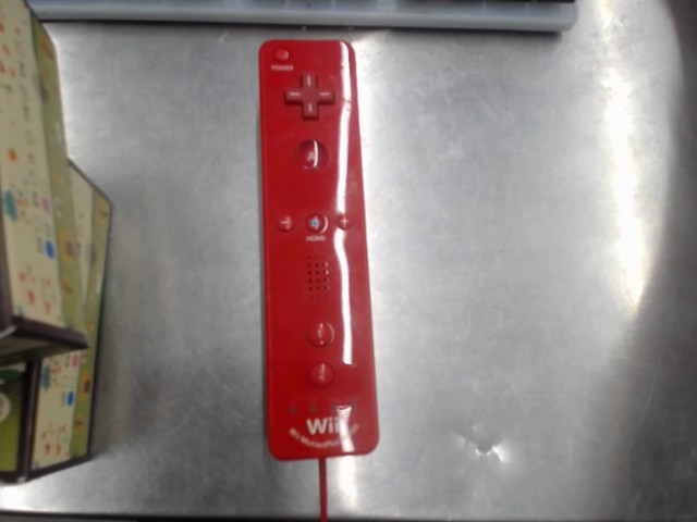 Red wii mote plus