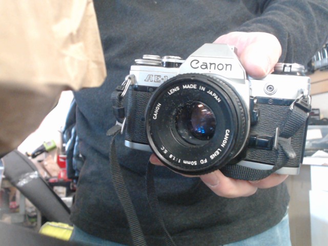 Camera 35mm + lens 50mm